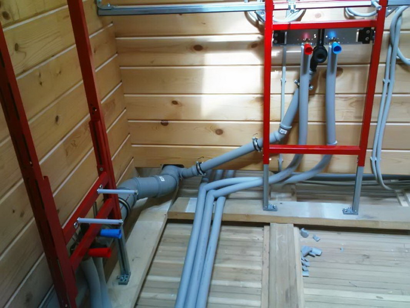 Монтаж канализации в домах и коттеджах